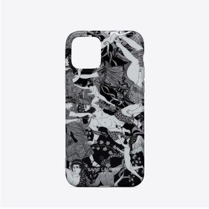 Saint Laurent iPhone 12 Pro Case in "Scandal"
Printed Silicone